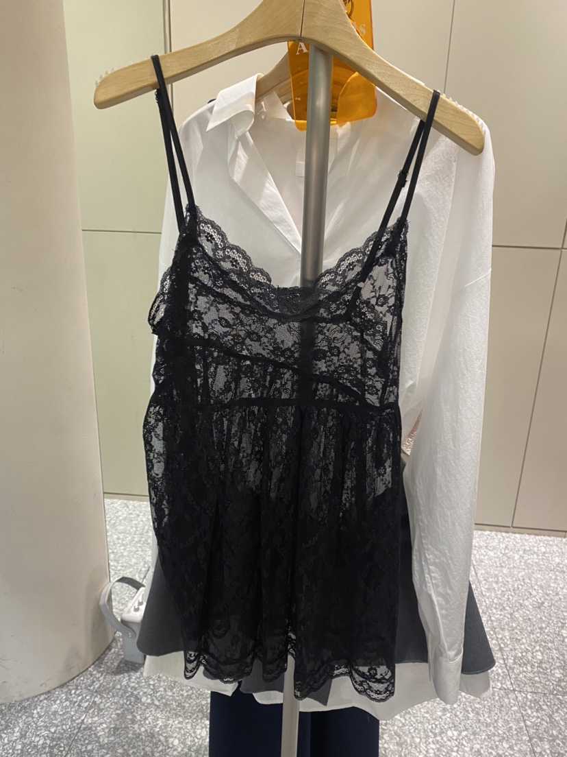 SOF東大門實拍女士新款真品時尚職業休閑熱賣25春夏吊帶背心SOF吊帶/背心圖色2