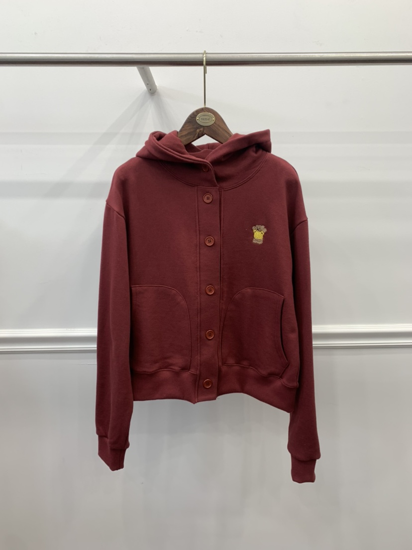 CAMEL-P(此品牌名稱會遭售假投訴,建議淘寶店鋪商品名稱中不要使用)東大門直郵女裝新品25春夏衛衣刺繡連帽Came_l 家衛衣圖色2
