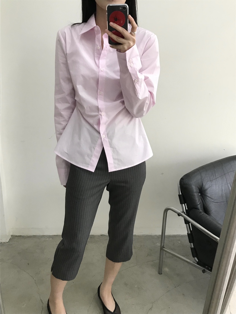 ESCHER韓國代購女裝新款真品熱賣職業25春夏休閑襯衫蕾絲衫ESCHER襯衫/蕾絲衫