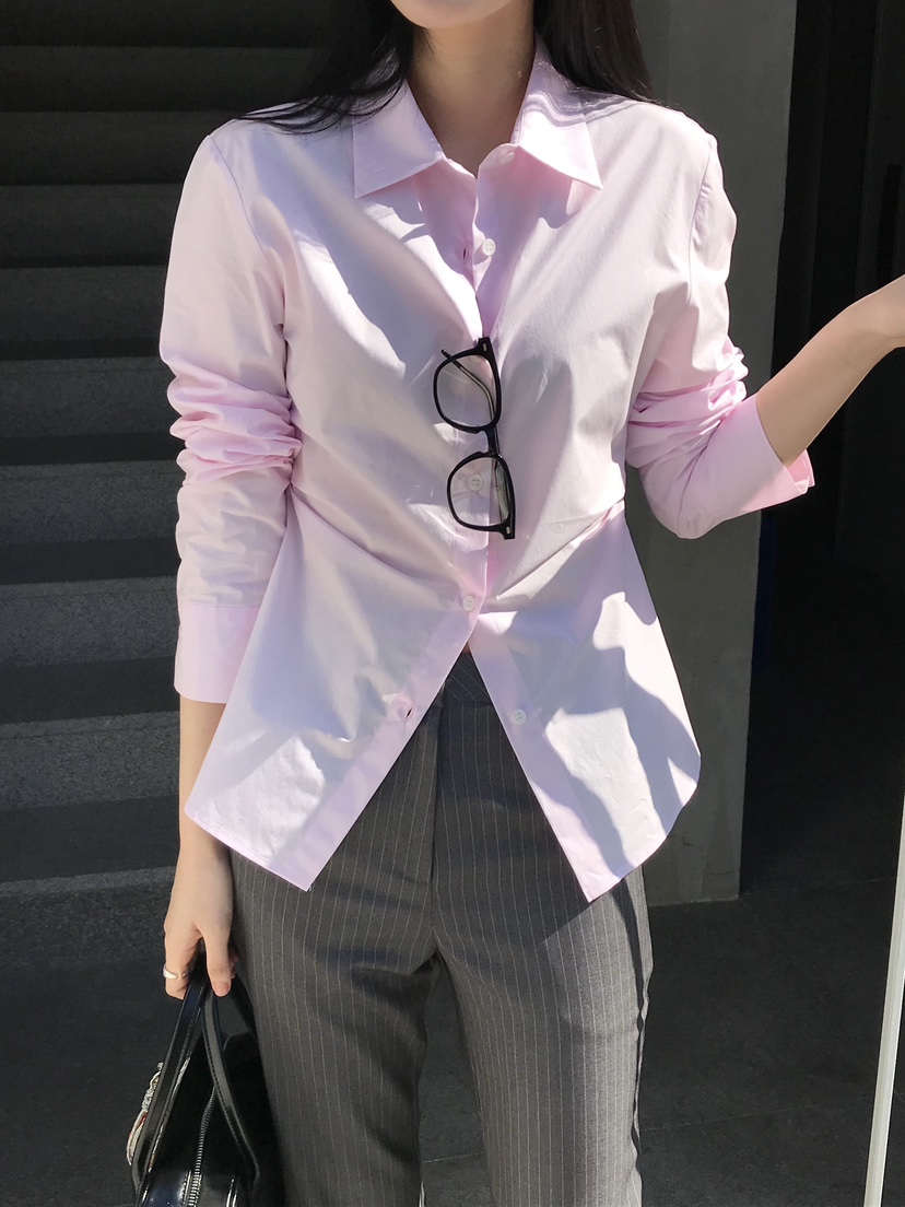 ESCHER韓國代購女裝新款真品熱賣職業25春夏休閑襯衫蕾絲衫ESCHER襯衫/蕾絲衫