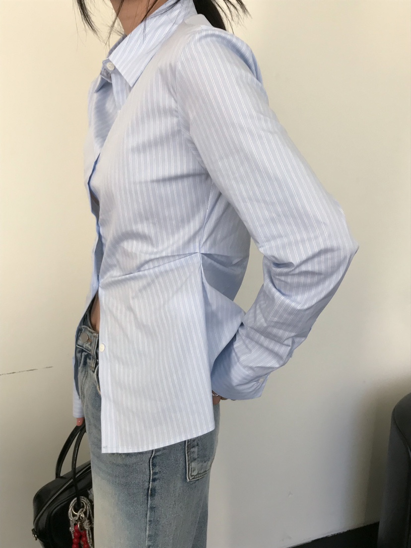ESCHER韓國代購女裝新款真品熱賣職業25春夏休閑襯衫蕾絲衫ESCHER襯衫/蕾絲衫