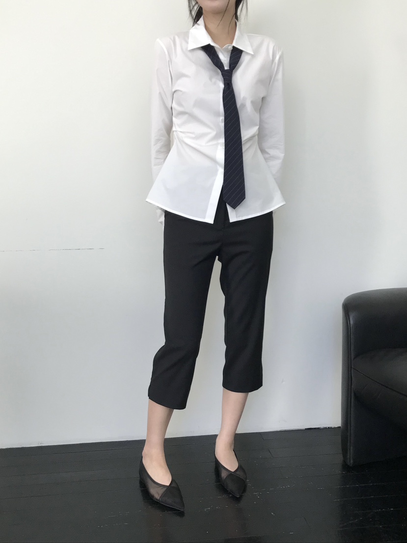 ESCHER韓國代購女裝新款真品熱賣職業25春夏休閑襯衫蕾絲衫ESCHER襯衫/蕾絲衫