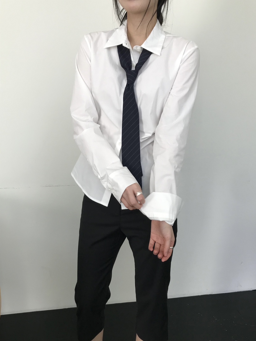 ESCHER韓國代購女裝新款真品熱賣職業25春夏休閑襯衫蕾絲衫ESCHER襯衫/蕾絲衫