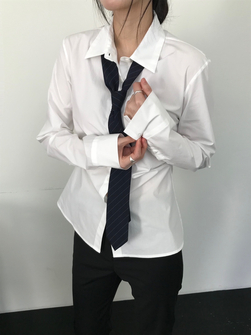 ESCHER韓國代購女裝新款真品熱賣職業25春夏休閑襯衫蕾絲衫ESCHER襯衫/蕾絲衫
