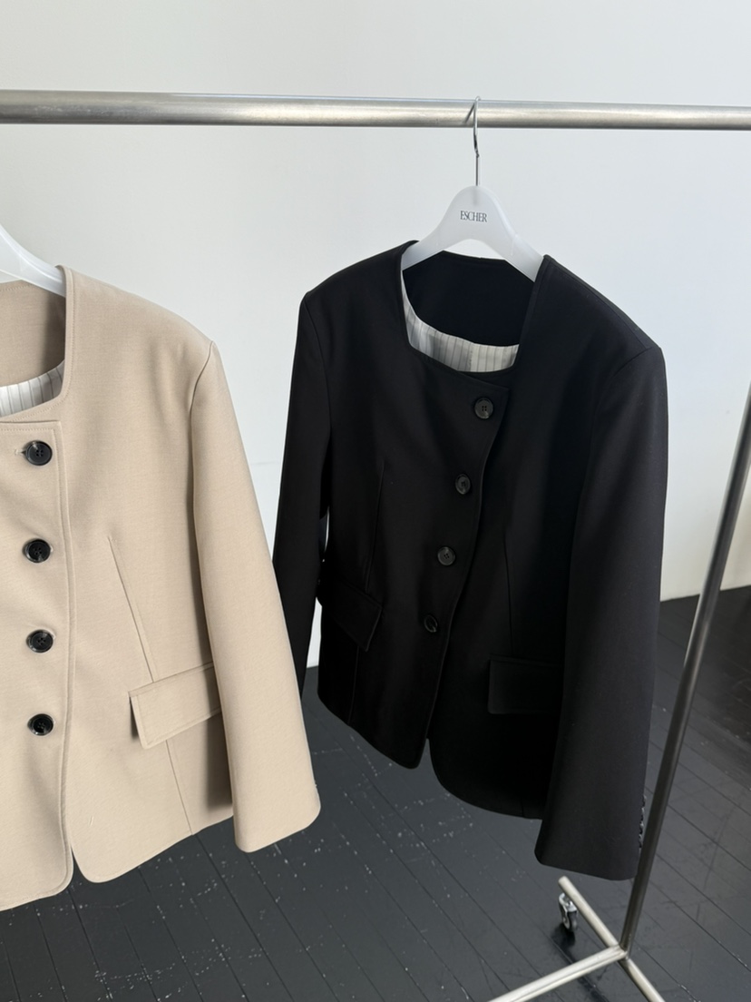 ESCHER東大門實拍女裝新品真品時尚人氣休閑職業推薦25春夏夾克ESCHER夾克