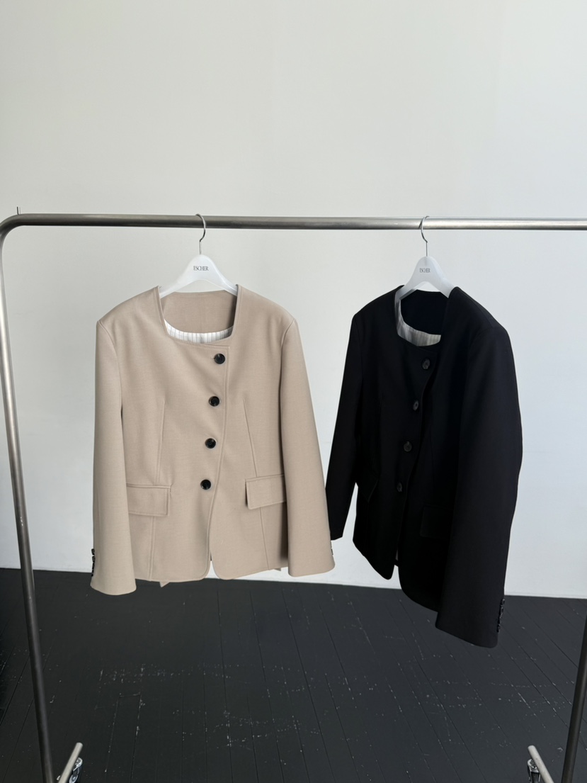ESCHER東大門實拍女裝新品真品時尚人氣休閑職業推薦25春夏夾克ESCHER夾克