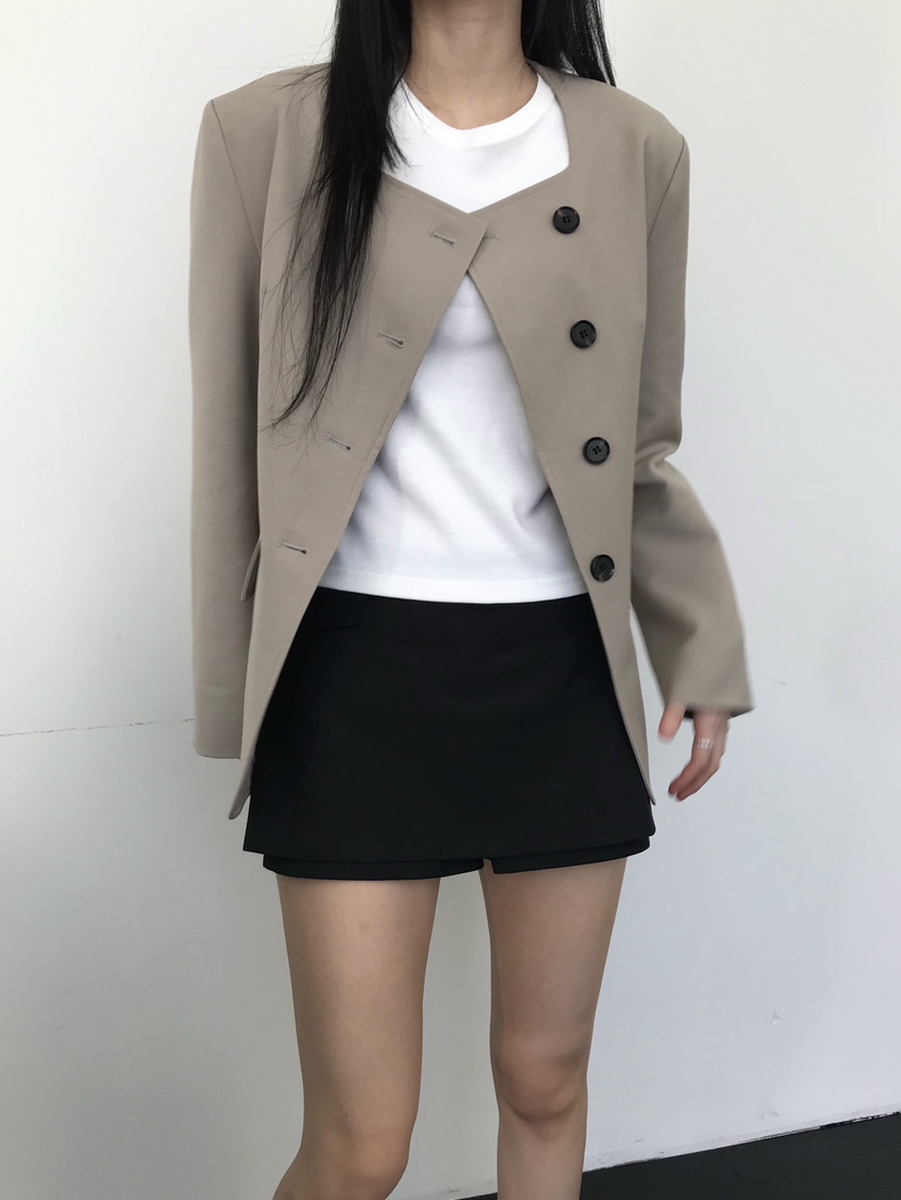 ESCHER東大門實拍女裝新品真品時尚人氣休閑職業推薦25春夏夾克ESCHER夾克