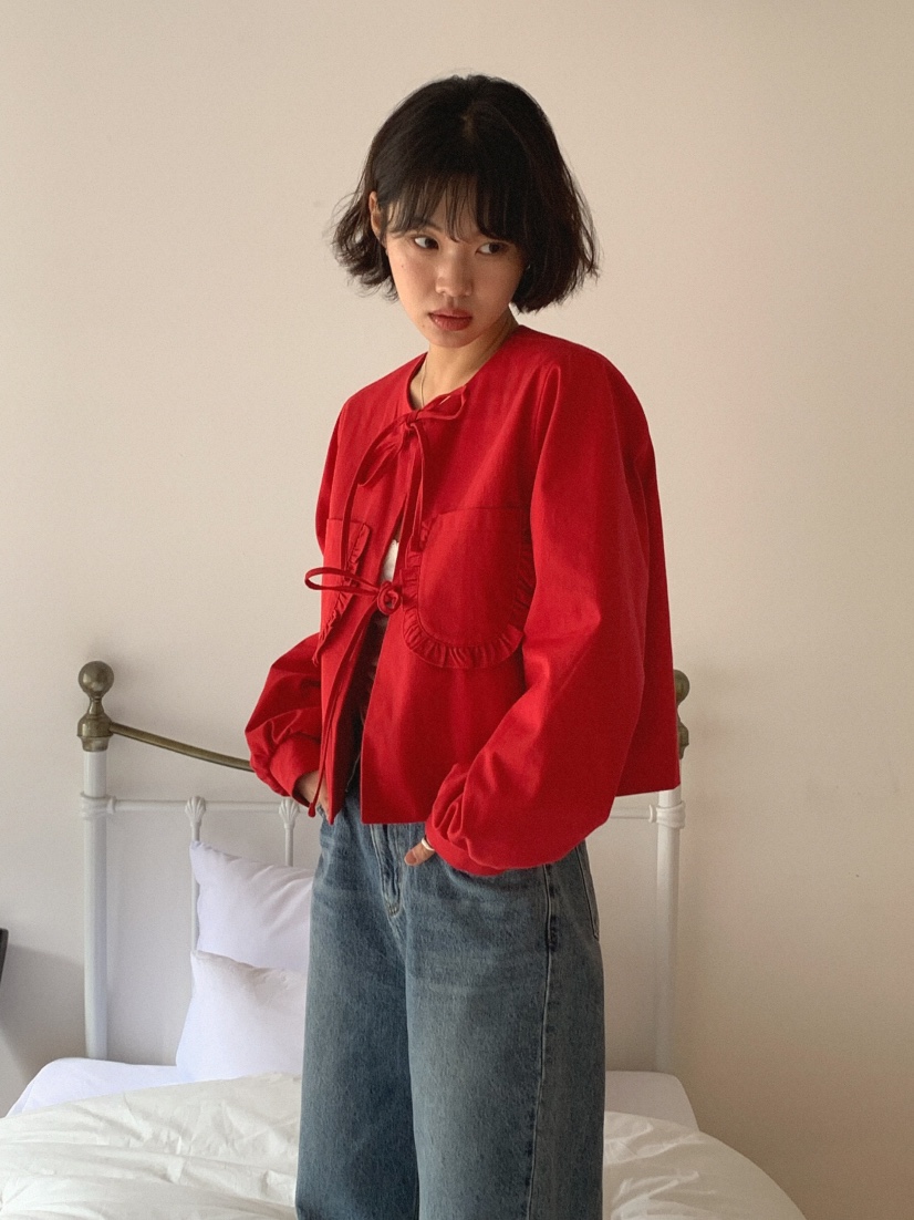 SLAT韓國直郵女士新品熱賣推薦人氣休閑25春夏職業真品夾克UNICO夾克