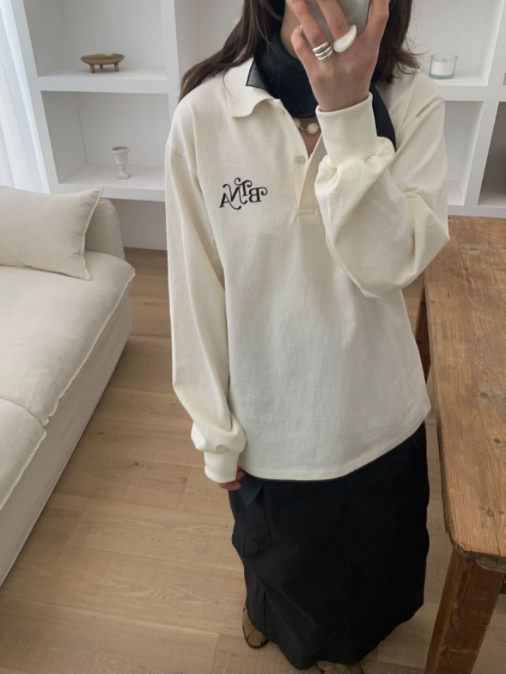 MARE韓國代購女士新款25春夏熱賣時尚推薦休閑人氣職業長袖T恤MARE長袖T恤