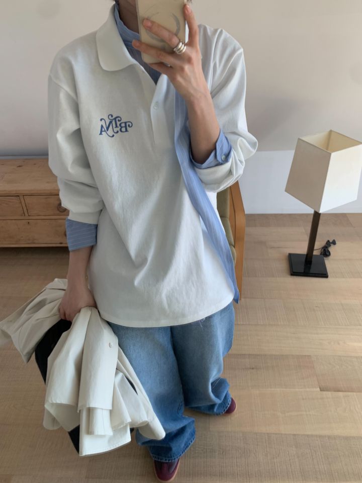 MARE韓國代購女士新款25春夏熱賣時尚推薦休閑人氣職業長袖T恤MARE長袖T恤