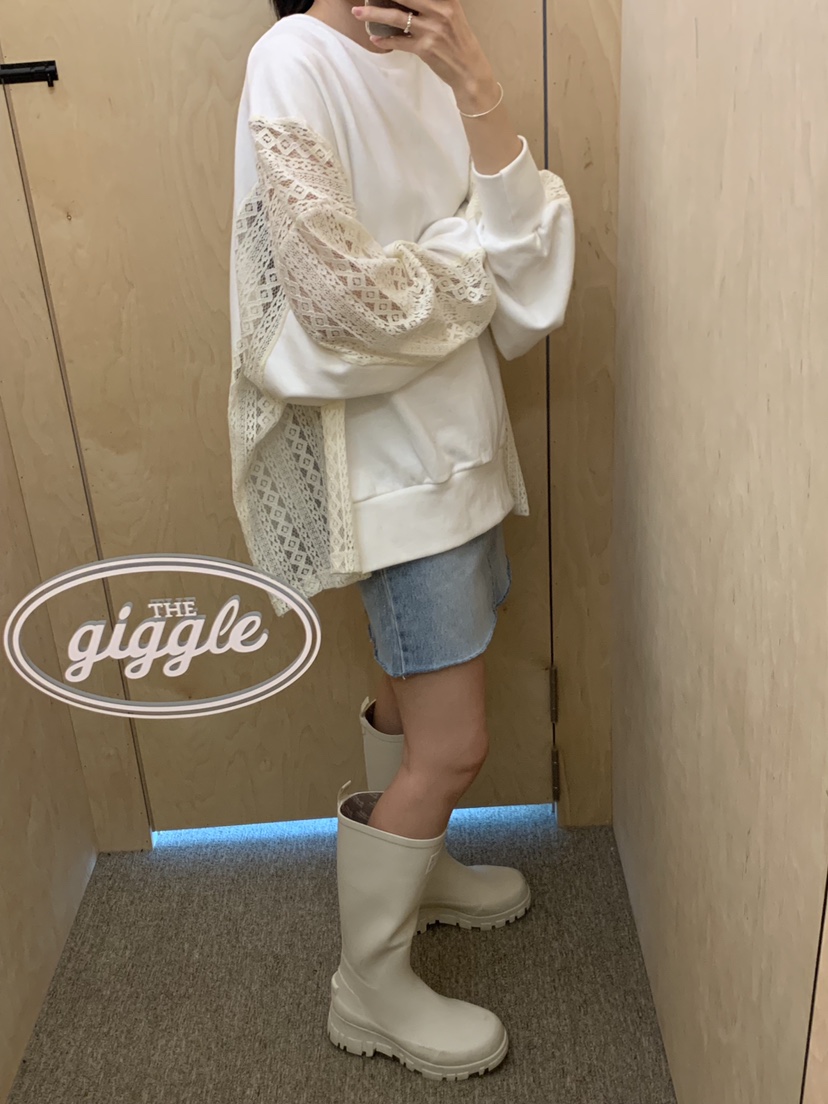 GIGGLE韓國直郵女裝新品真品人氣職業推薦時尚休閑25春夏衛衣COMP-(COME OPEN)衛衣