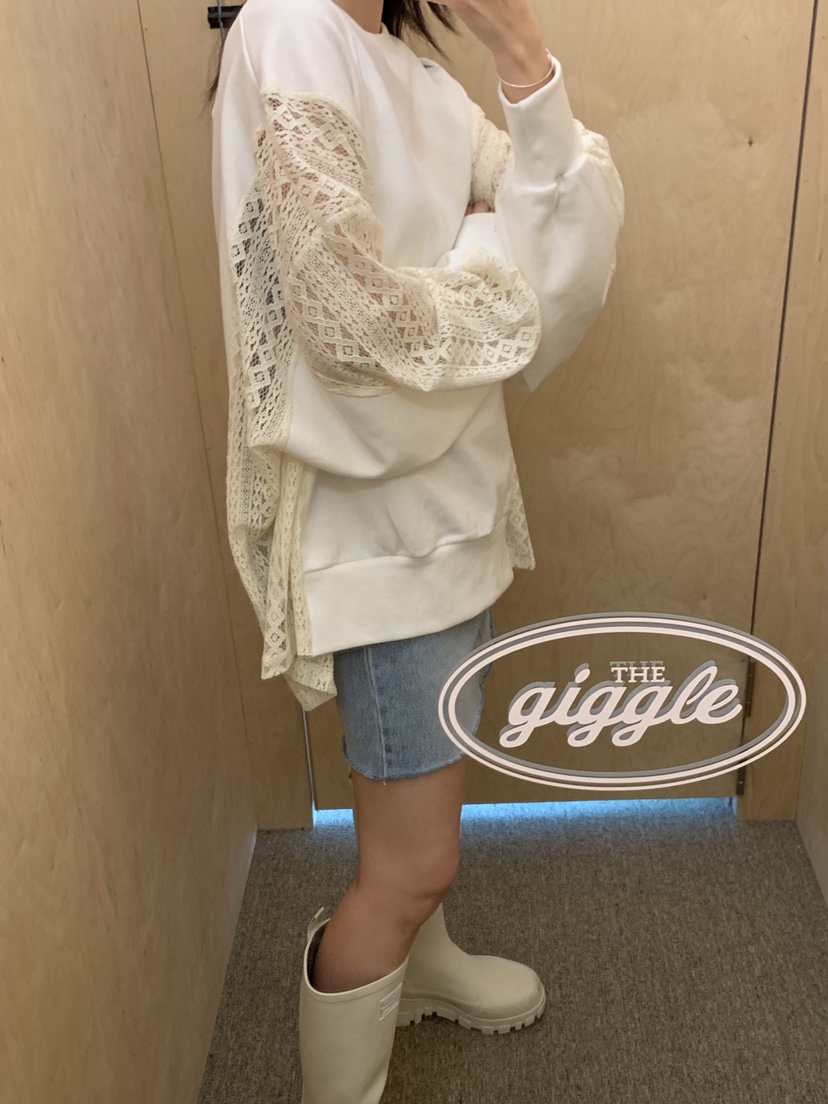 GIGGLE韓國直郵女裝新品真品人氣職業推薦時尚休閑25春夏衛衣COMP-(COME OPEN)衛衣