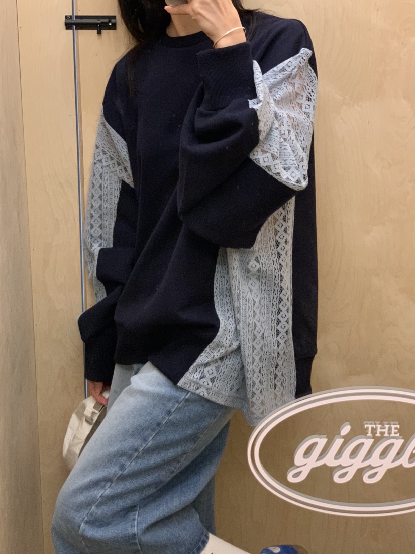 GIGGLE韓國直郵女裝新品真品人氣職業推薦時尚休閑25春夏衛衣COMP-(COME OPEN)衛衣