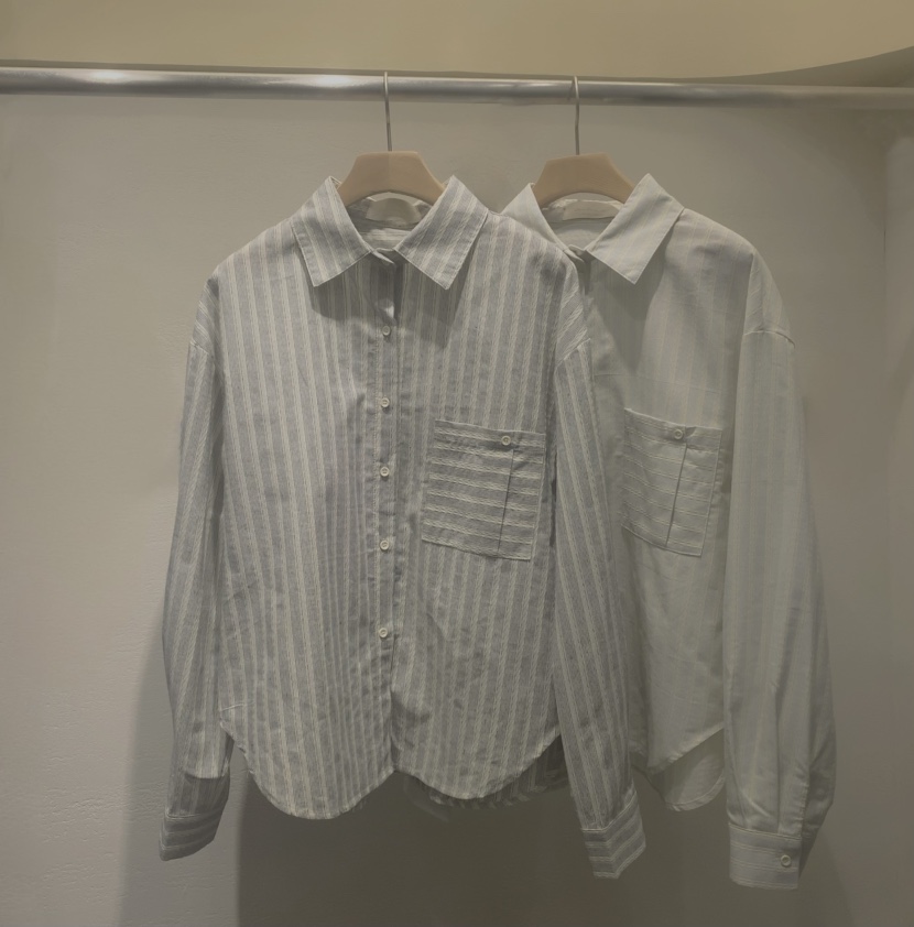 DARLUZ_MI韓國直郵女士新品25春夏人氣熱賣休閑時尚襯衫蕾絲衫DARLUZ_MI襯衫/蕾絲衫