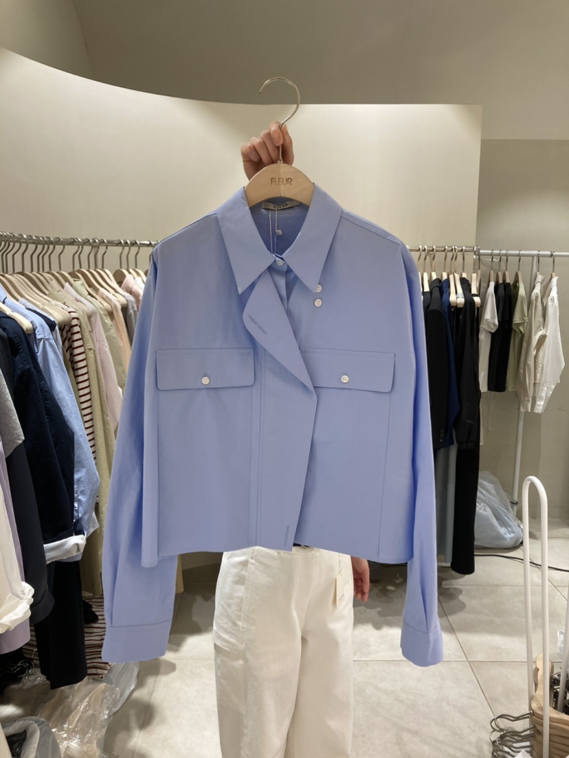 FLEUR-P韓國代購女士新品職業人氣休閑推薦25春夏熱賣夾克RAWROW夾克圖色1