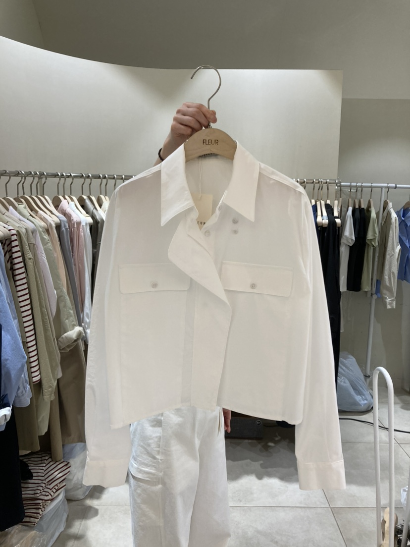 FLEUR-P韓國代購女士新品職業人氣休閑推薦25春夏熱賣夾克RAWROW夾克圖色2