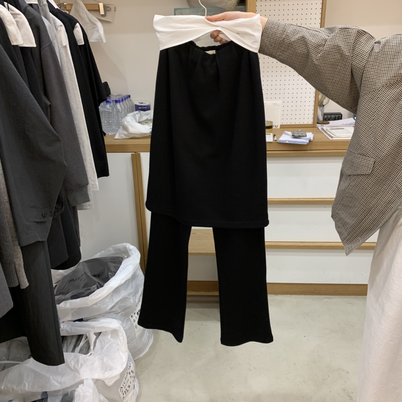 ARCHITEKT東大門實拍女裝新款推薦職業25春夏人氣休閑時尚裙褲ARCHITEKT裙褲圖色2