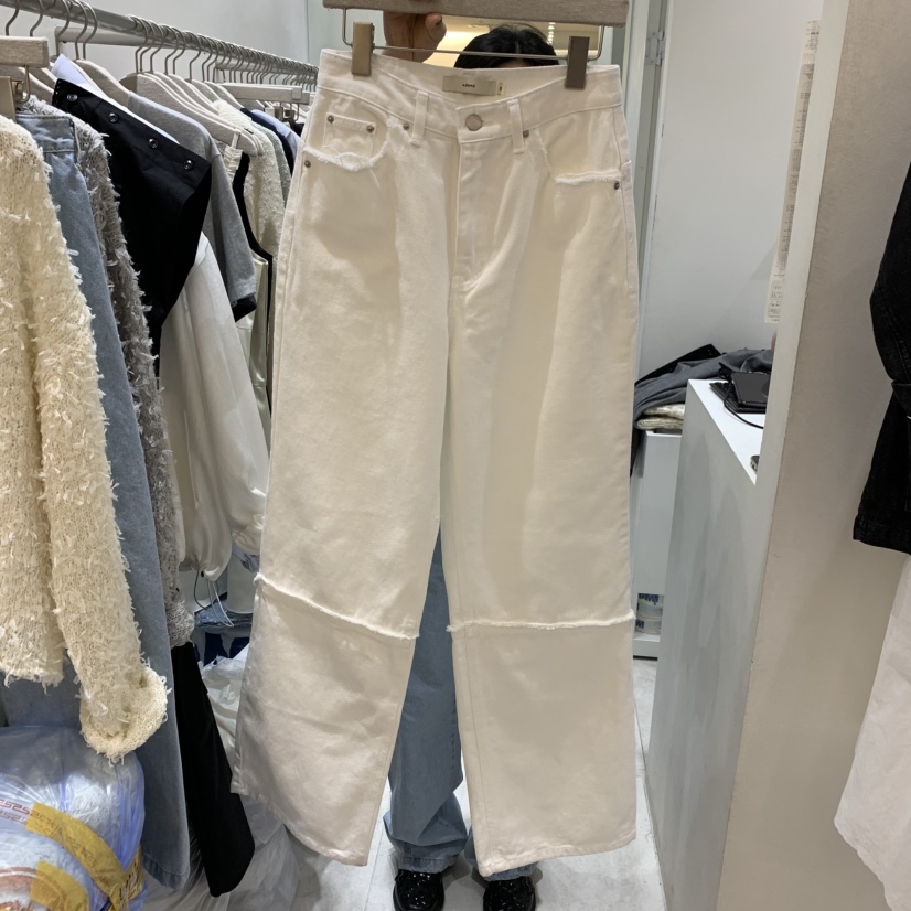 ASOME東大門代購女裝新品休閑職業時尚真品25春夏推薦牛仔褲A.SOME牛仔褲