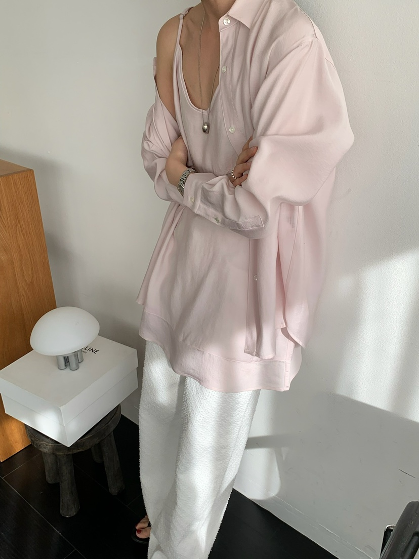 SORBET韓國代購女士新款人氣真品休閑職業熱賣25春夏襯衫蕾絲衫SORBET/flat white襯衫/蕾絲衫