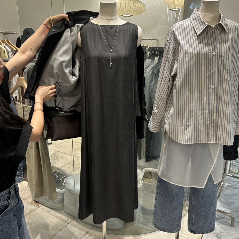 MAJDAN韓國代購女裝新品熱賣人氣時尚真品職業休閑25春夏連衣裙MAJDAN連衣裙