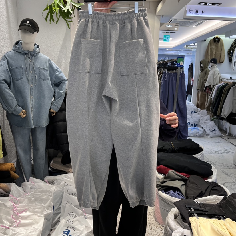EDEN-A東大門實拍女裝新款時尚真品熱賣推薦25春夏職業休閑褲EDEN-男裝休閑褲