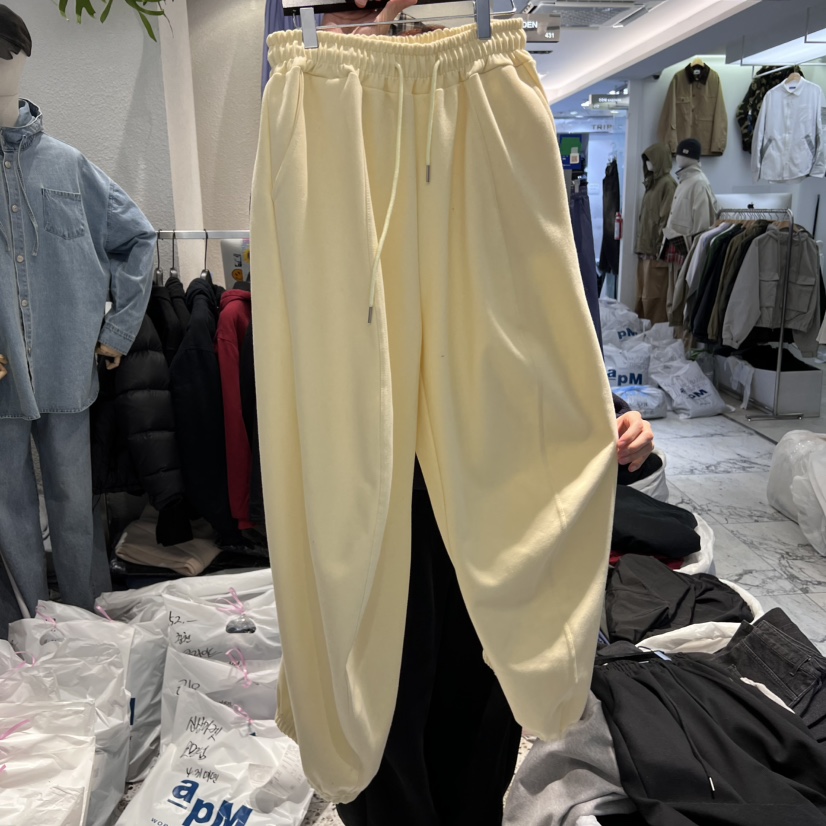 EDEN-A東大門實拍女裝新款時尚真品熱賣推薦25春夏職業休閑褲EDEN-男裝休閑褲