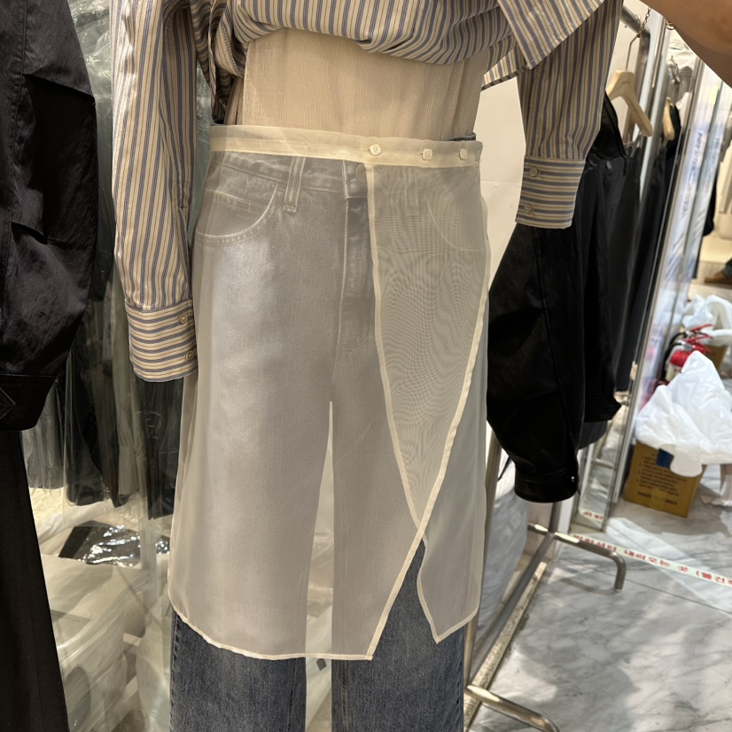 MAJDAN東大門代購女士新款時尚真品推薦25春夏半身裙中短裙MAJDAN半身裙/中短裙