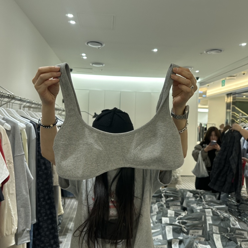 VIVE東大門代購女士新品25春夏時尚推薦休閑熱賣人氣吊帶背心VIVE吊帶/背心圖色1