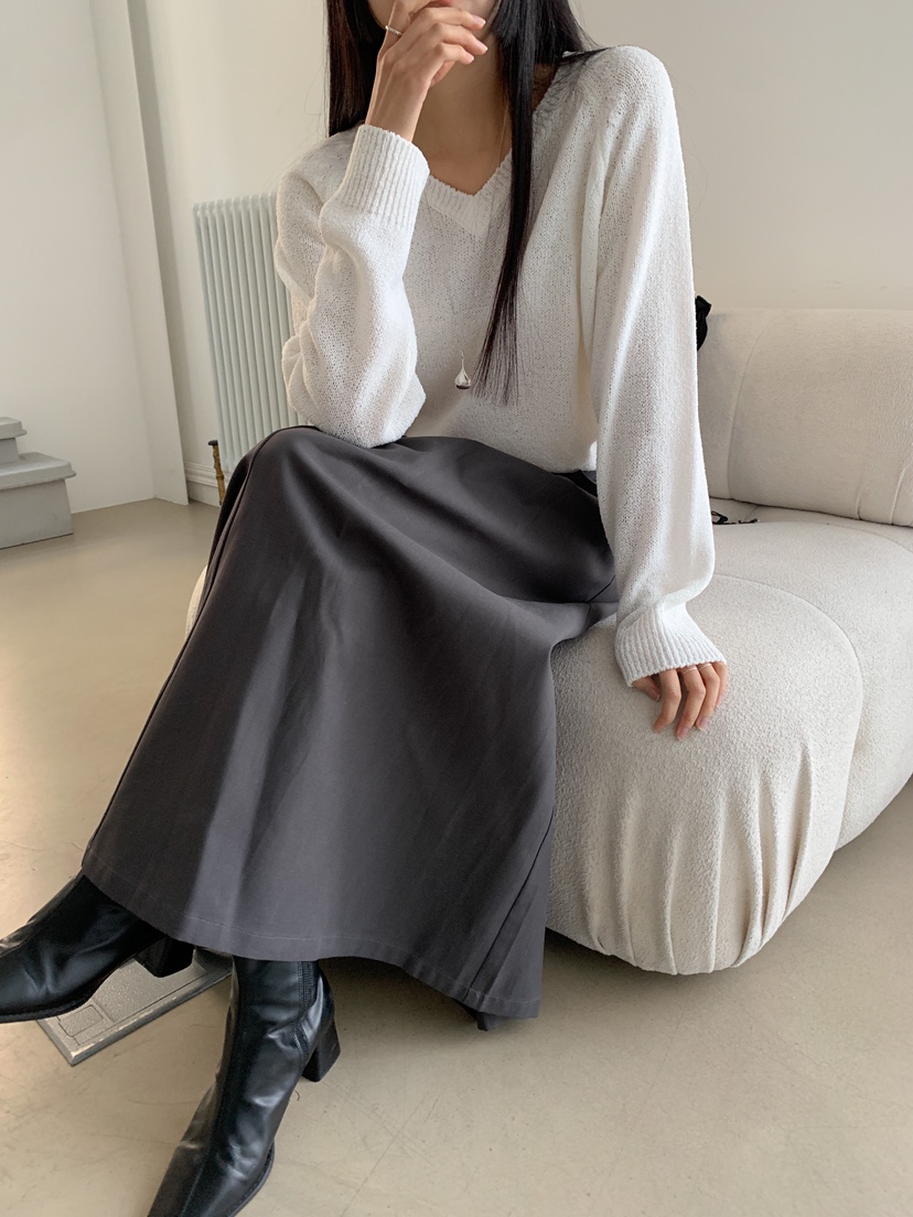 GOYOU東大門代購女士新款推薦時尚熱賣職業25春夏長裙套裝腰帶de goyou長裙