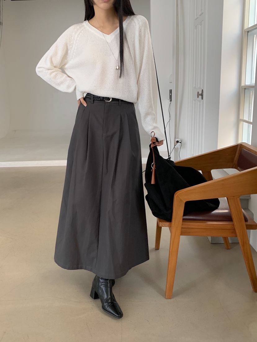 GOYOU東大門代購女士新款推薦時尚熱賣職業25春夏長裙套裝腰帶de goyou長裙