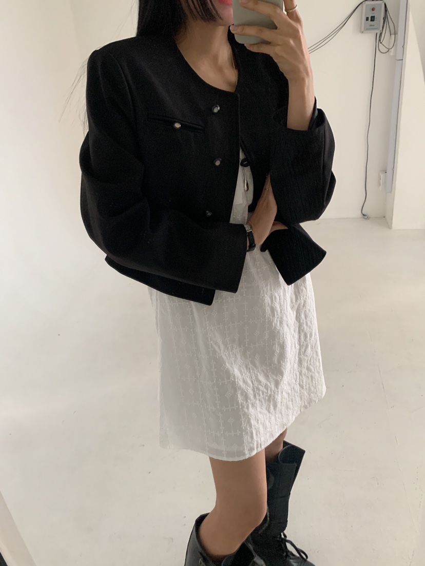 GOYOU韓國直郵女裝新品25春夏職業推薦真品休閑熱賣連衣裙刺繡de goyou連衣裙