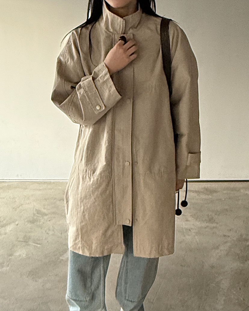 JADEMARKET韓國代購女裝新款職業推薦真品時尚25春夏長款風衣JADE MARKET長款風衣圖色3