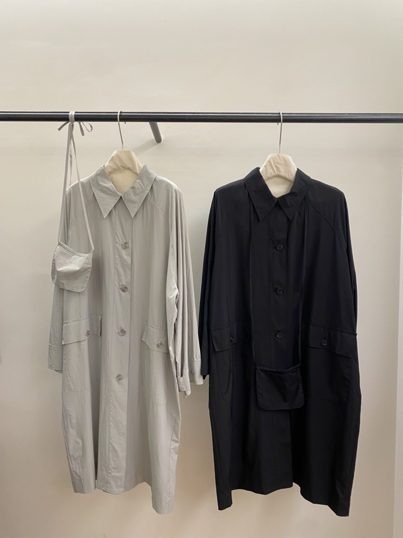 JADEMARKET東大門實拍女裝新品人氣熱賣休閑職業真品長款風衣JADE MARKET長款風衣