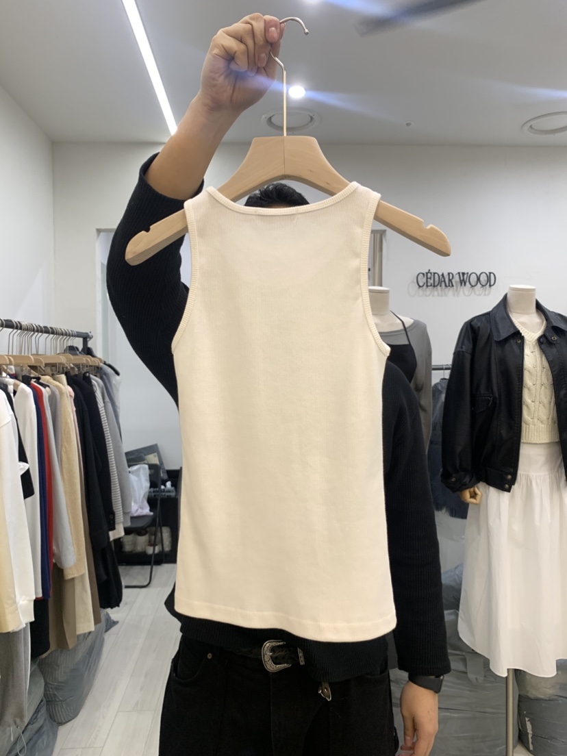 CEDARWOOD東大門代購女士新款時尚休閑人氣真品推薦吊帶背心CEDARWOOD吊帶/背心