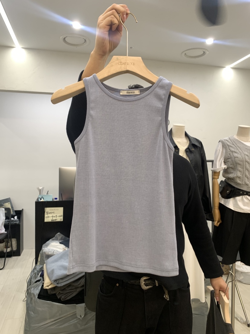 CEDARWOOD東大門代購女士新款時尚休閑人氣真品推薦吊帶背心CEDARWOOD吊帶/背心圖色2