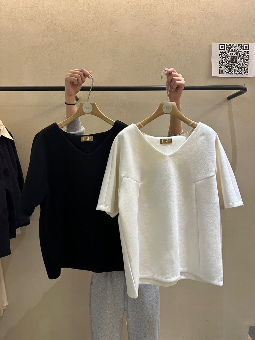 ERIA韓國代購女裝新品職業熱賣推薦人氣時尚真品休閑25春夏T恤ERIA/HUET恤