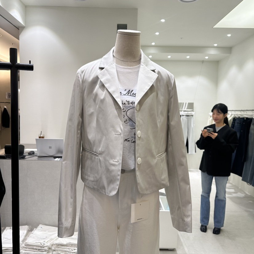 ARTISANAL韓國直郵女裝新品人氣真品職業休閑25春夏時尚夾克JENNY 1976夾克圖色1