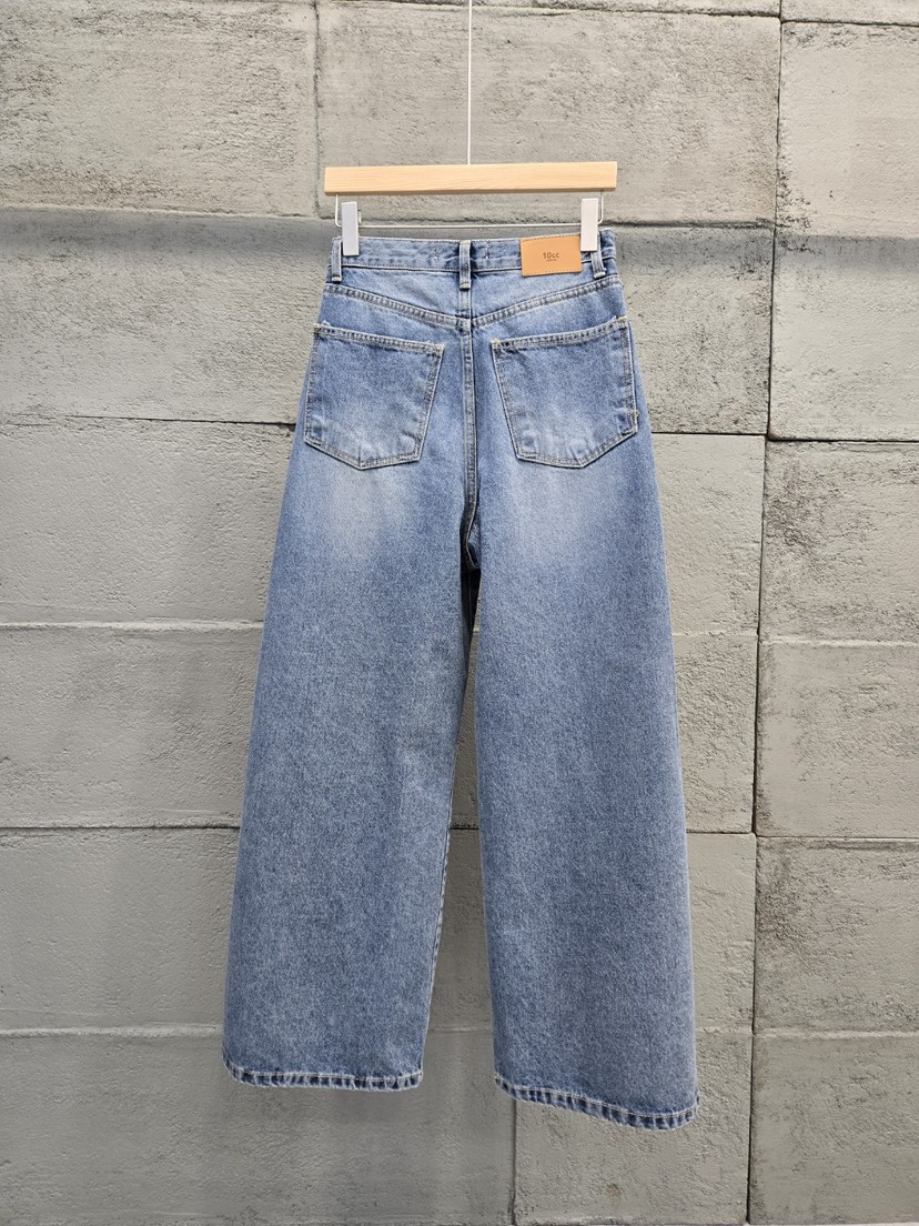 10CC東大門實拍女士新款休閑25春夏人氣推薦時尚真品牛仔褲10CC牛仔褲