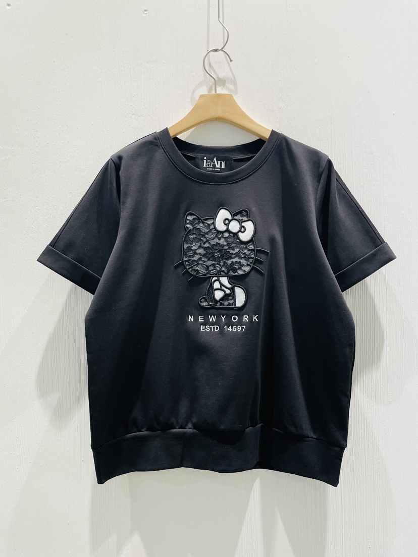 IAAN韓國代購女裝新品時尚推薦職業熱賣休閑25春夏人氣真品T恤IAANT恤圖色3