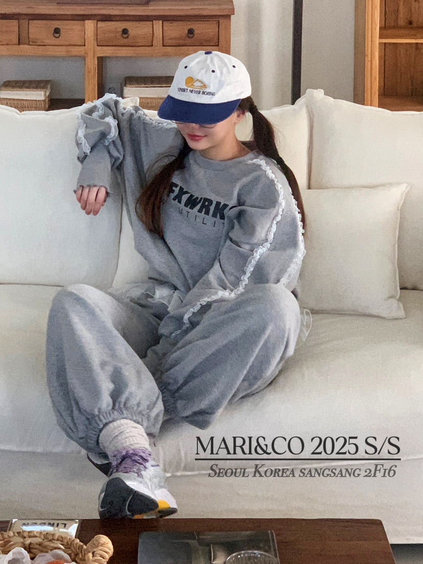 MARI CO東大門直郵女裝新款人氣職業推薦25春夏熱賣時尚衛衣ARANCIA衛衣