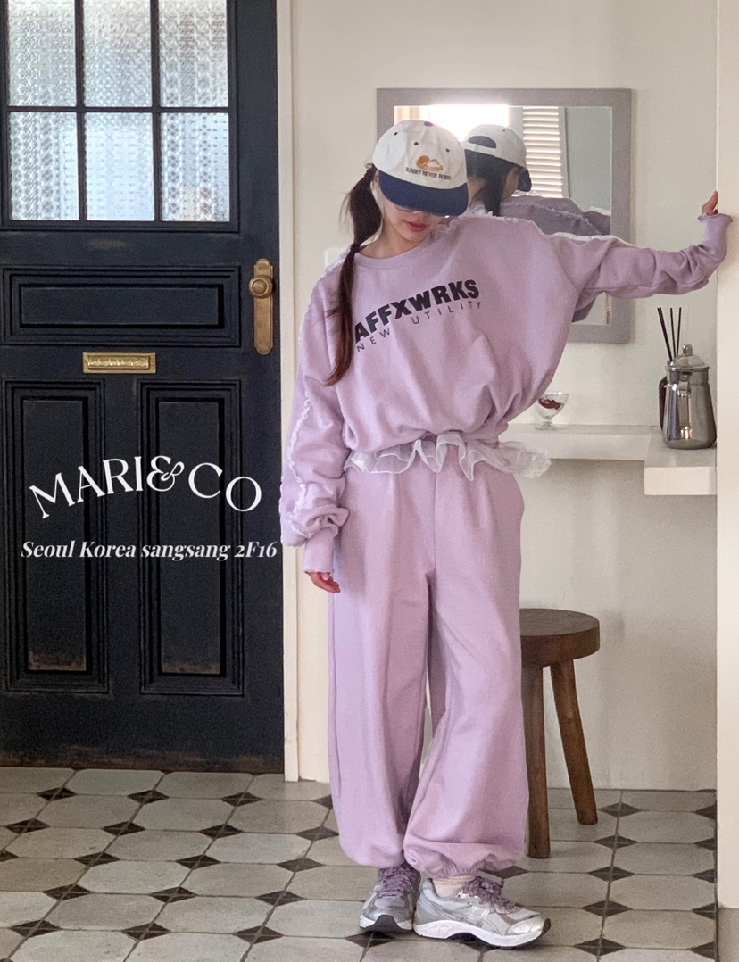MARI CO東大門直郵女裝新款人氣職業推薦25春夏熱賣時尚衛衣ARANCIA衛衣
