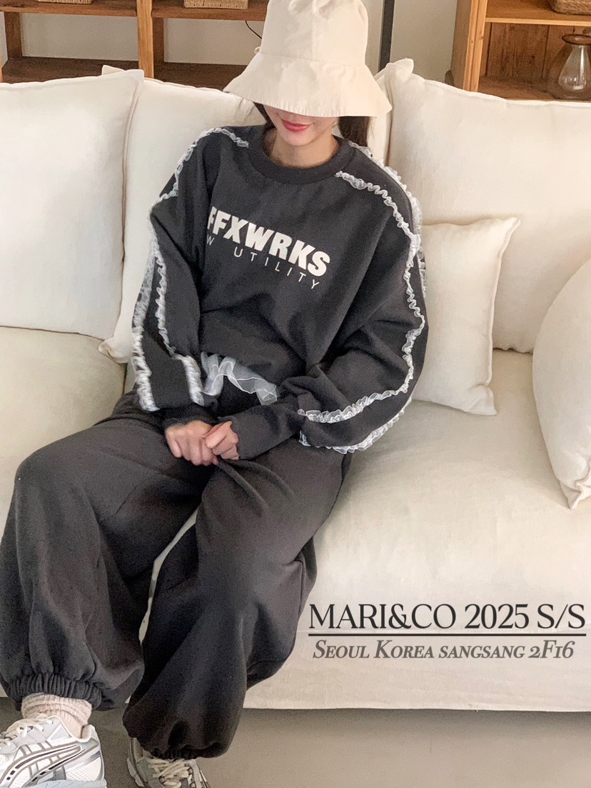MARI CO東大門直郵女裝新款人氣職業推薦25春夏熱賣時尚衛衣ARANCIA衛衣