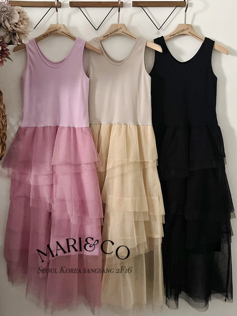 MARI CO東大門實拍女裝新品25春夏真品時尚熱賣推薦連衣裙ARANCIA連衣裙