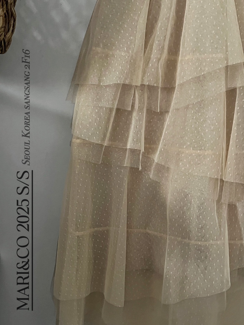 MARI CO東大門實拍女裝新品25春夏真品時尚熱賣推薦連衣裙ARANCIA連衣裙