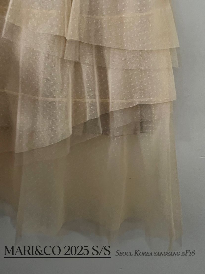 MARI CO東大門實拍女裝新品25春夏真品時尚熱賣推薦連衣裙ARANCIA連衣裙