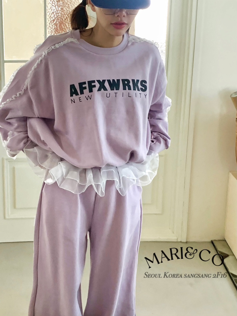 MARI CO韓國直郵女裝新品熱賣時尚推薦真品職業休閑休閑褲ARANCIA休閑褲