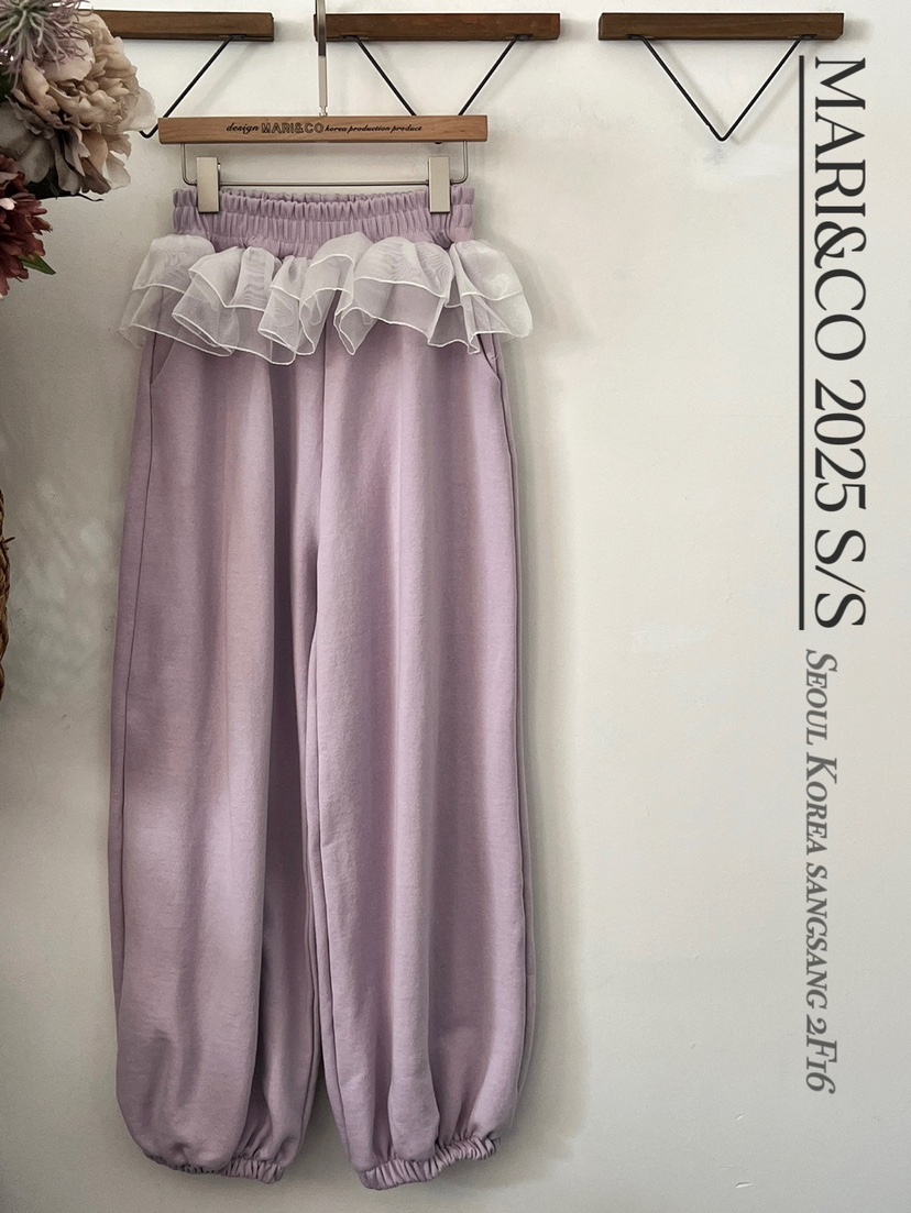 MARI CO韓國直郵女裝新品熱賣時尚推薦真品職業休閑休閑褲ARANCIA休閑褲圖色2