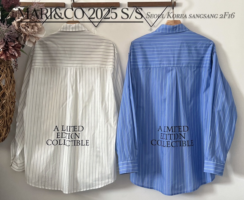 MARI CO韓國代購女裝新款人氣時尚真品熱賣25春夏襯衫蕾絲衫ARANCIA襯衫/蕾絲衫