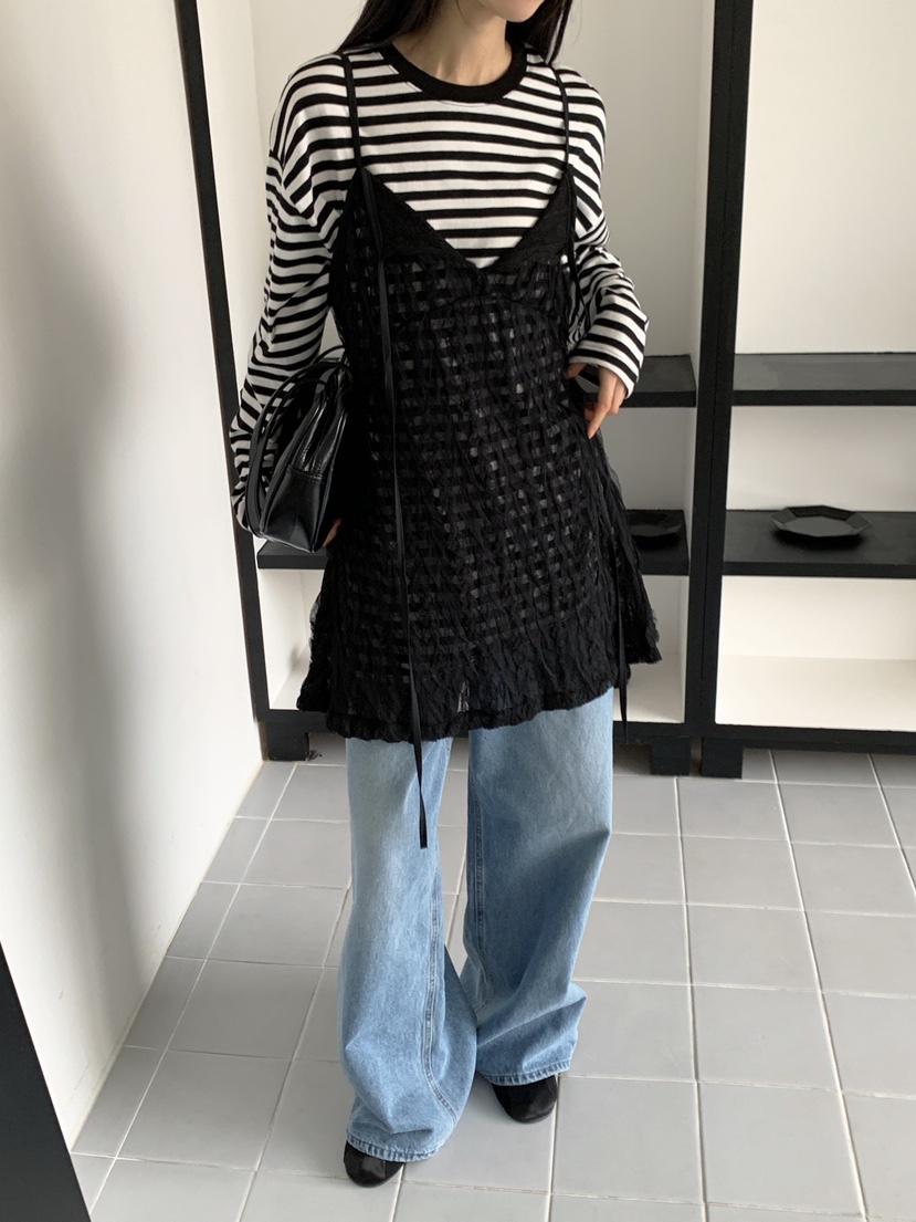 ZITTEN韓國代購女裝新品真品25春夏人氣推薦休閑職業吊帶背心ZITTEN吊帶/背心