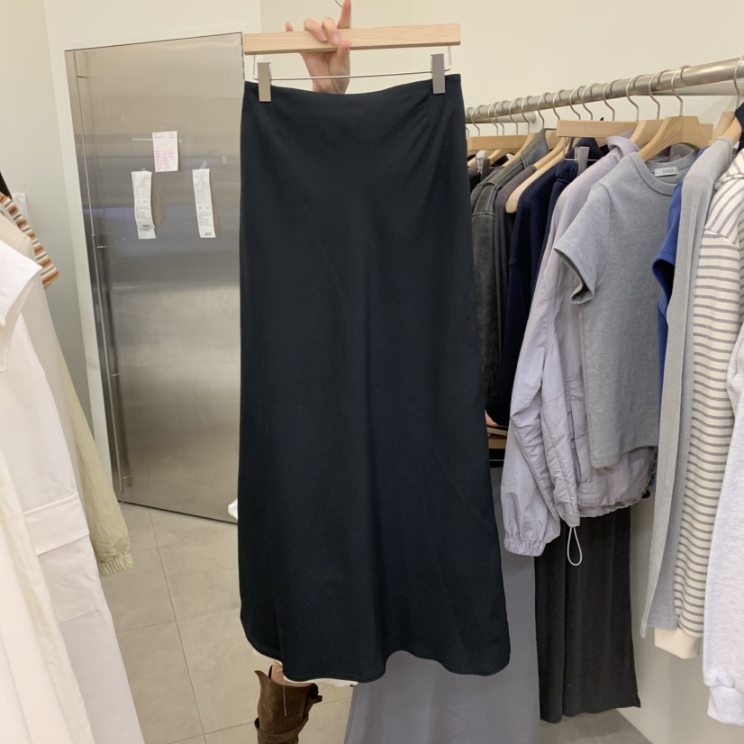 MOIBLE韓國代購女士新品25春夏真品時尚人氣休閑熱賣職業長裙MOIBLE長裙圖色2